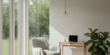 Third Space Home Design: Sanctuary for 2026 Living Cozy minimalist home office third space with natural light