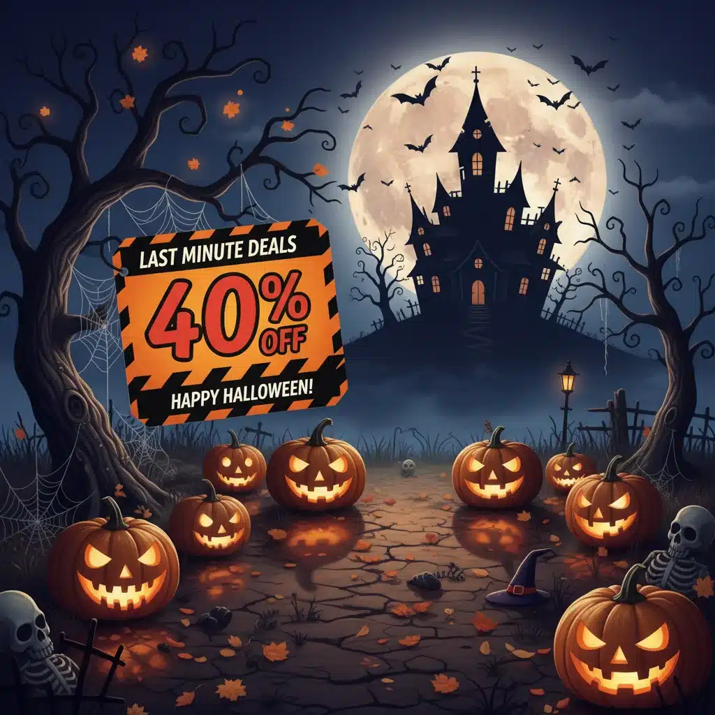 Halloween 2026: Scoring Last-Minute Decor and Costume Deals with 40% Off in Late October