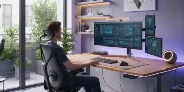 Transform Your Home Office: Top 5 Ergonomic Products for 2026 Modern ergonomic home office setup with comfortable worker