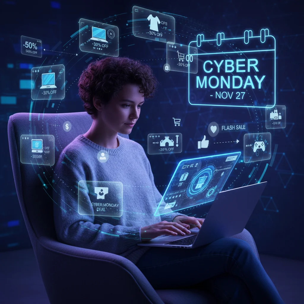 Strategic online shopping deal comparison Cyber Monday