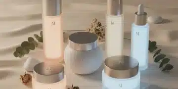 Collection of unique, under-the-radar beauty products with elegant packaging