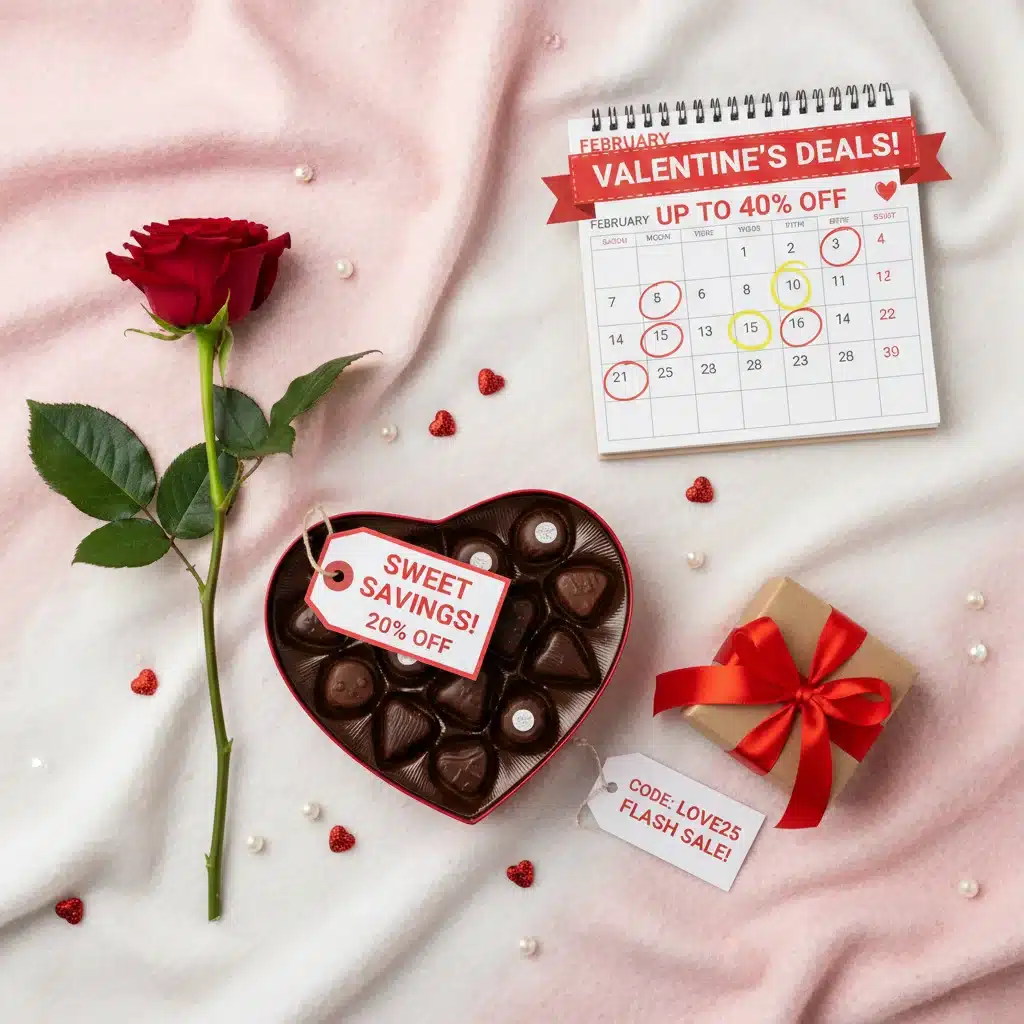 Valentine’s Day 2026: Smart Shopping for Gifts with 10-20% Discounts in Early February