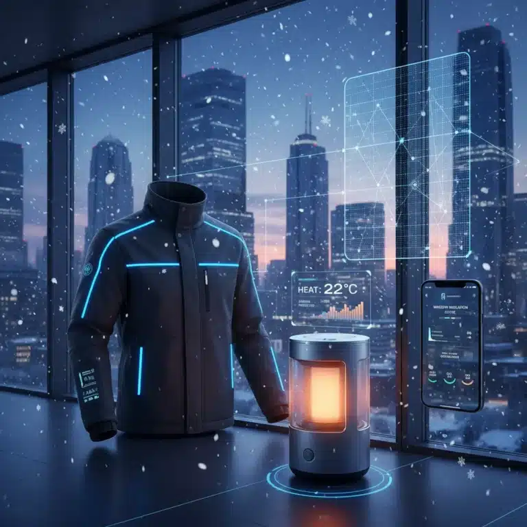 Futuristic winter gadgets improving efficiency in cold weather