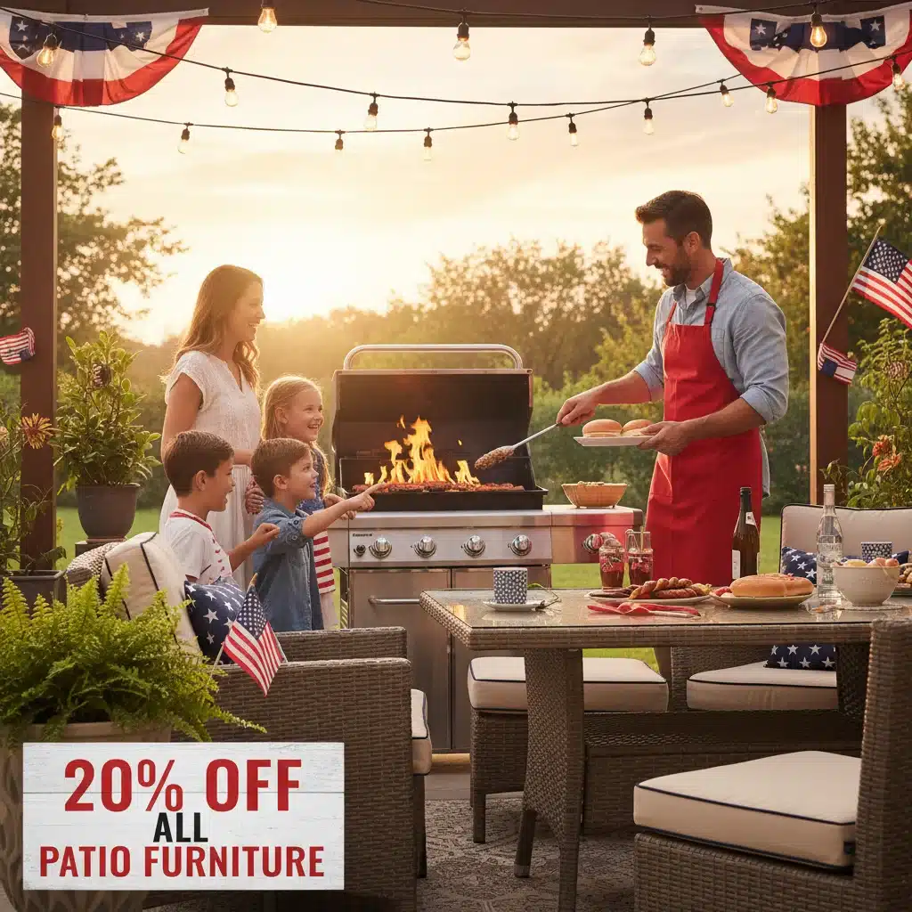 Independence Day Sales 2026: Score 20% Off Grills & Patio Furniture