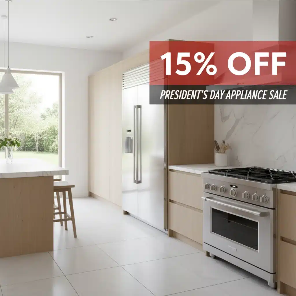 President’s Day 2026: Extra 15% Off Major Appliances – Your Ultimate Guide