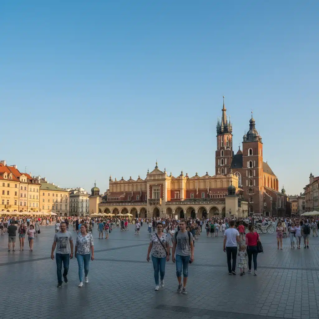 Krakow Old Town historic architecture