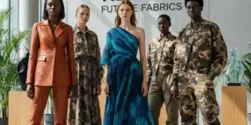 Sustainable Fashion Brands 2026: Redefining Your Eco-Friendly Wardrobe Models wearing sustainable fashion from innovative brands in a modern, eco-conscious setting.